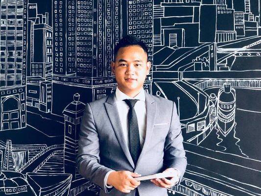 anh Nguyễn Văn Duy giám đốc phát triển dự án sàn Hưng Phát Holdings chia sẻ