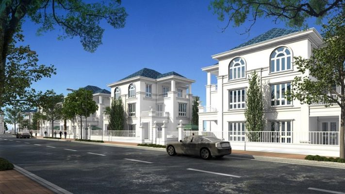 Thiết kế biệt thự song lập Mê Linh Vista City